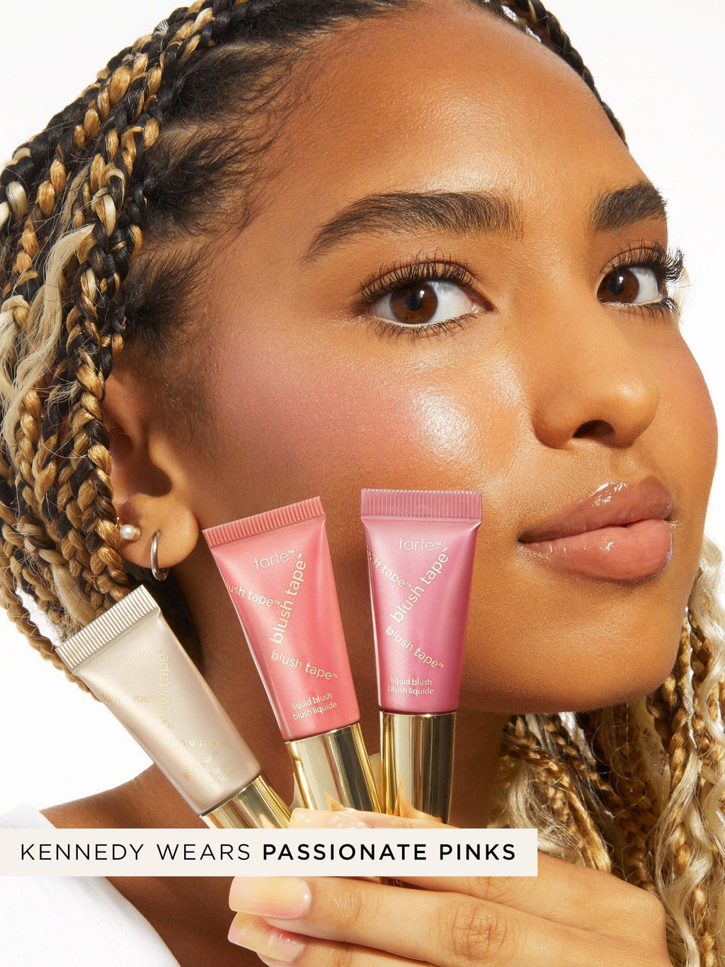 blush & glow tape travel set