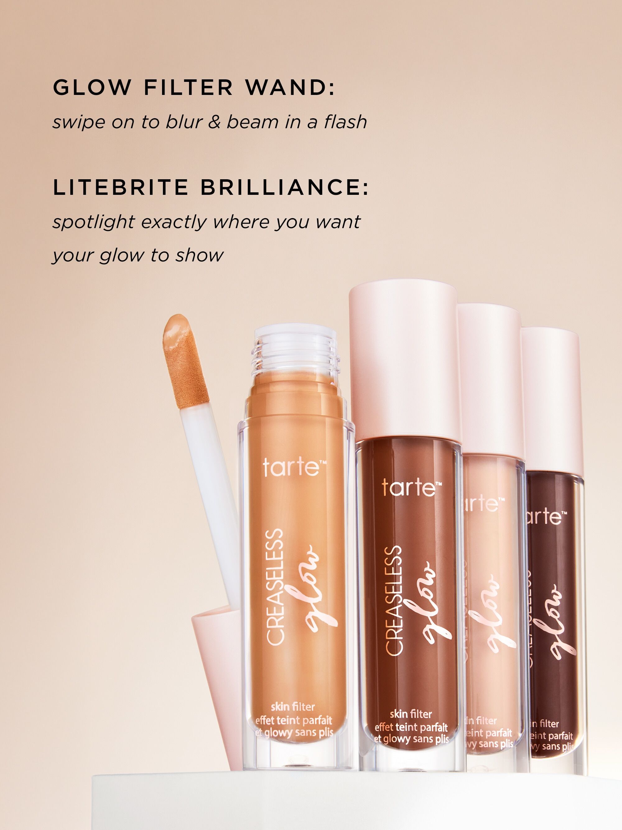 creaseless glow skin filter