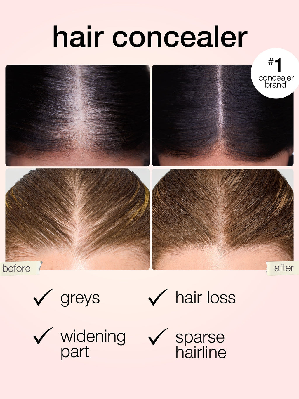 shape tape™ dab & go hair concealer