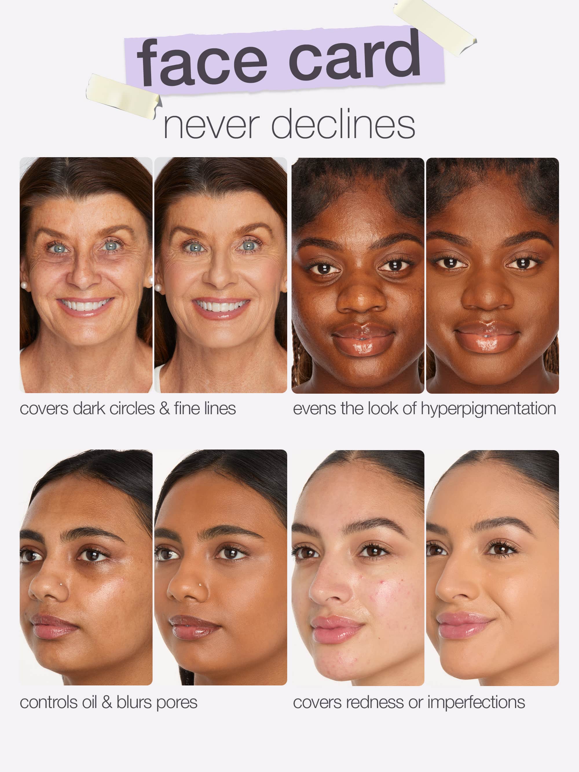 shape tape™ pressed powder