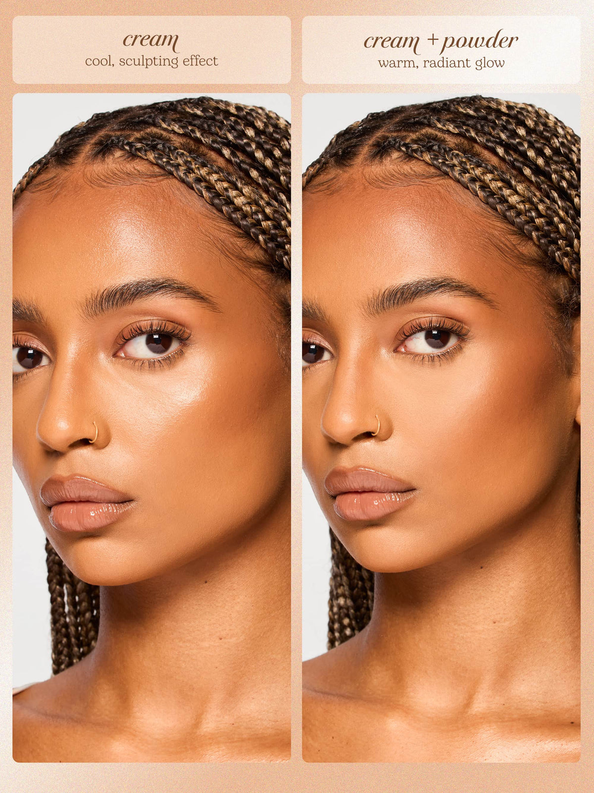 macaron sculpt & bronze duo