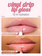vinyl drip lip gloss & plump liner + FREE mystery charms
