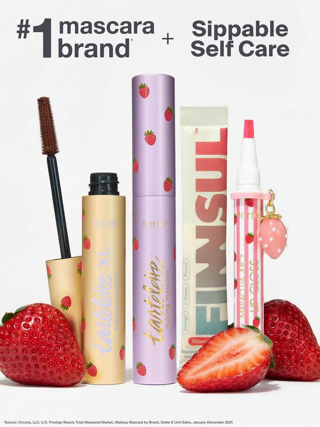 tarte x FINNSUL flutter & focus XL tubing mascara set
