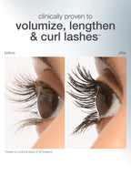 travel-size lights. camera. lashes™ platinum mascara