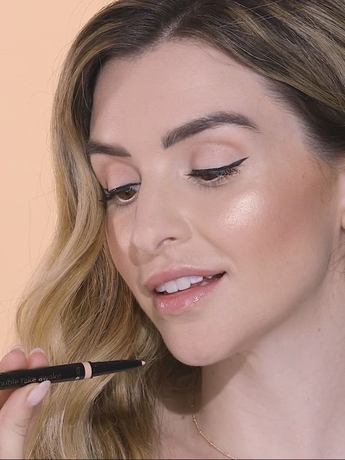 double take awake micro liquid liner & brightener