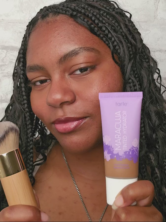 angled complexion brush