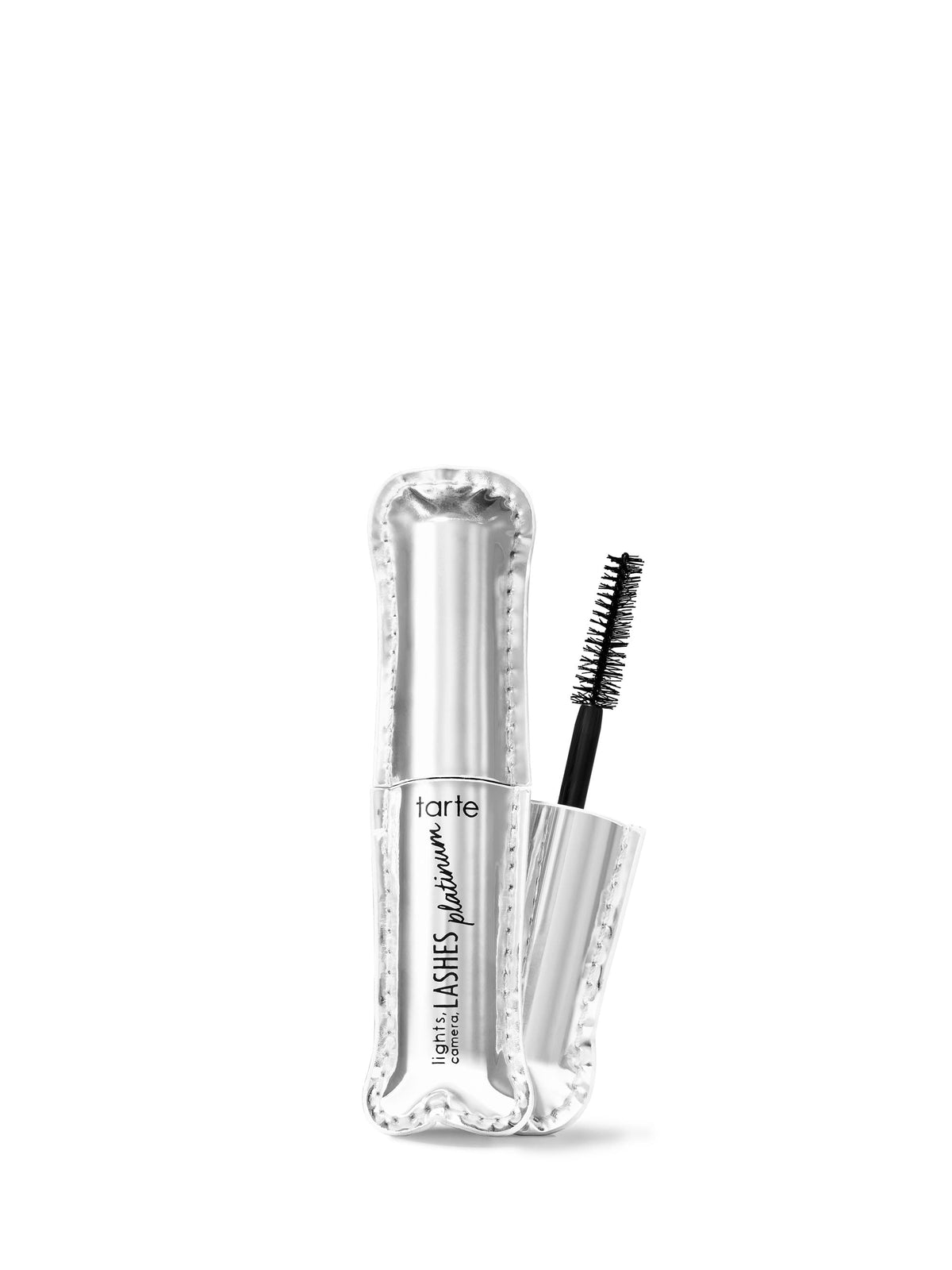 travel-size lights. camera. lashes™ platinum mascara