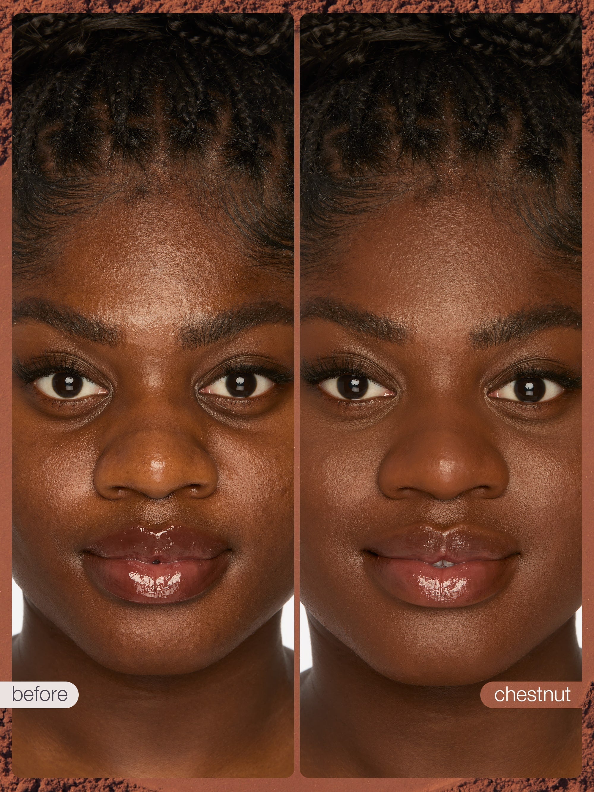 travel-size creaseless setting & brightening powder