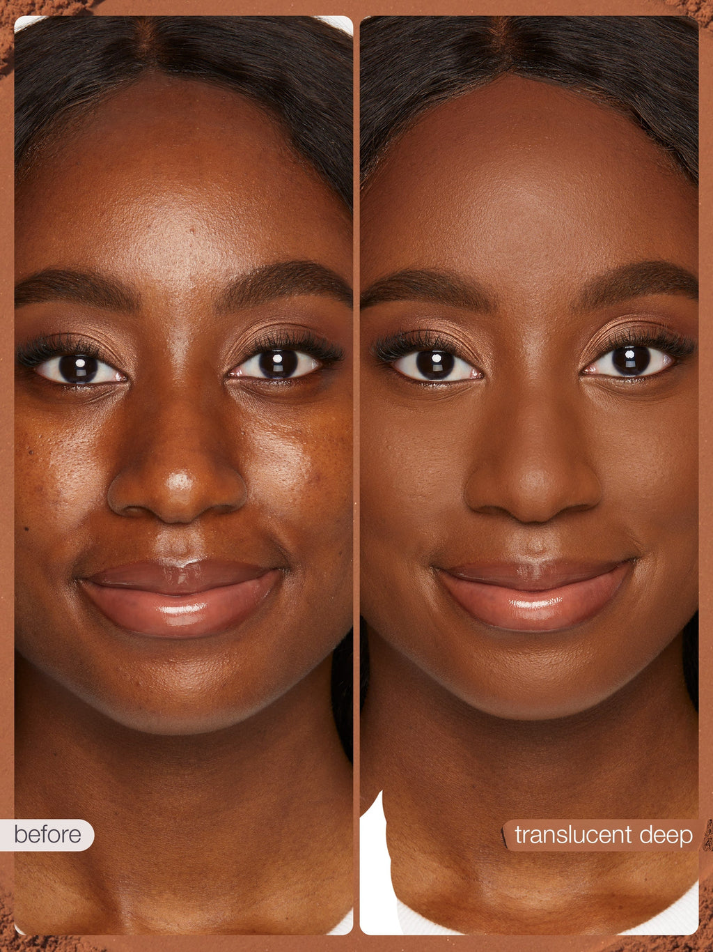 travel-size creaseless setting & brightening powder